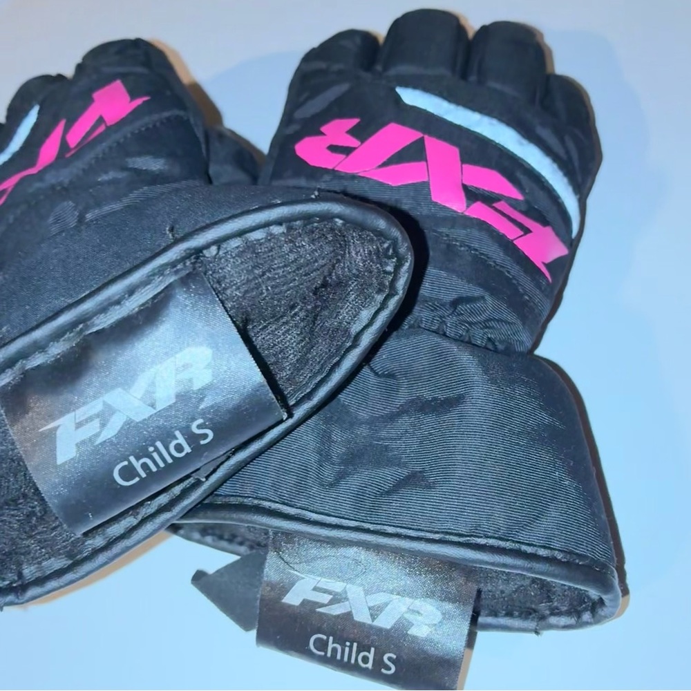 FXR Octane Snowmobiling Gloves - Girls Size Small - Picture 3 of 6